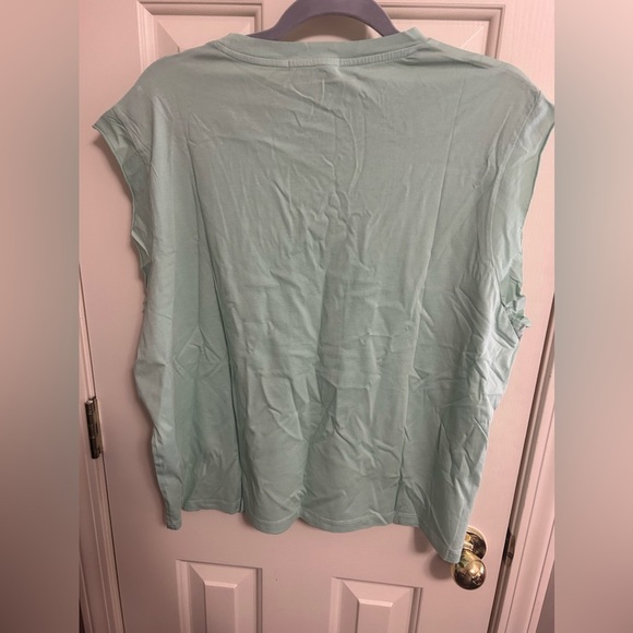 Marine Layer Devin Muscle Tank Birds Egg Blue Size XL NWT - Picture 4 of 4